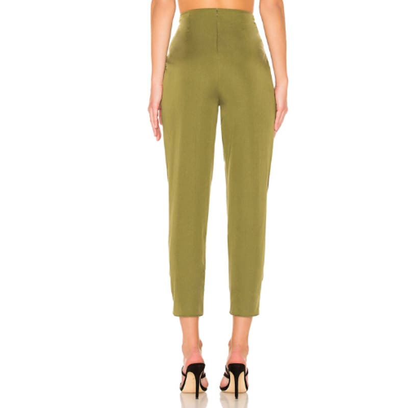 House of Harlow x REVOLVE Leland Pant in Olive NWT Size Small