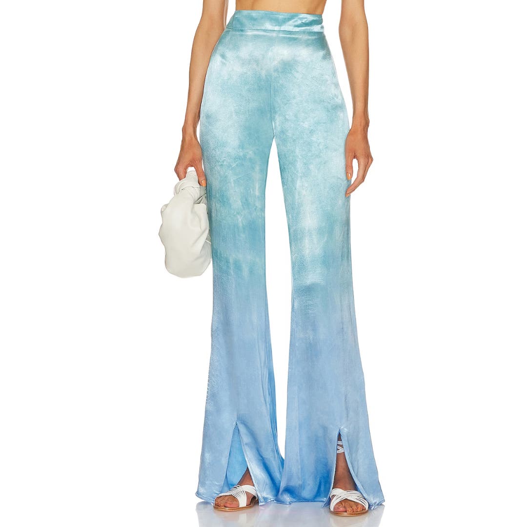 Rays for Days Lelia Pant in Periwinkle Crystal Ombre NWT Size Small