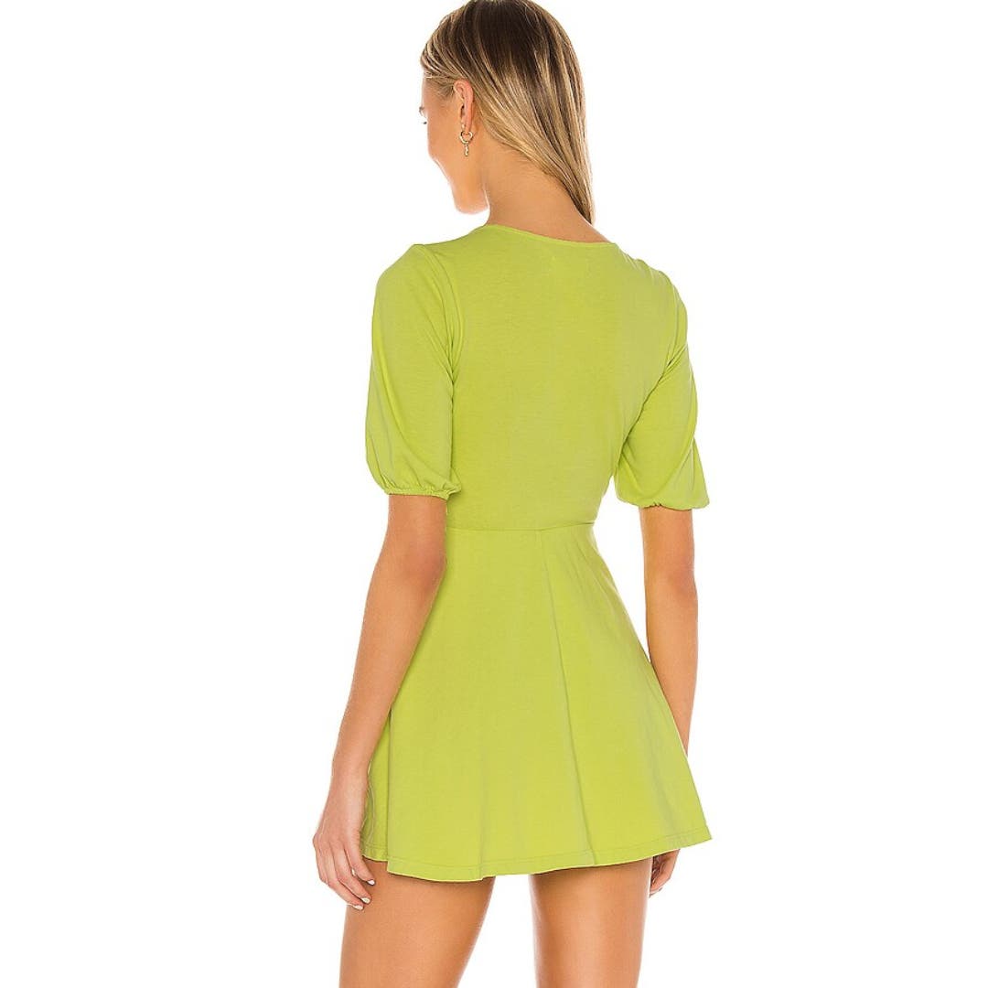 Lovers and Friends Tirzah Mini Dress in Pistachio Green NWT Size Small