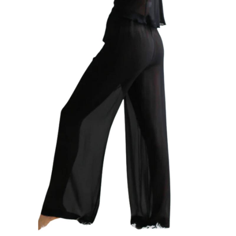 NBD Dylan Sheer Wide Leg Cover Up Pant