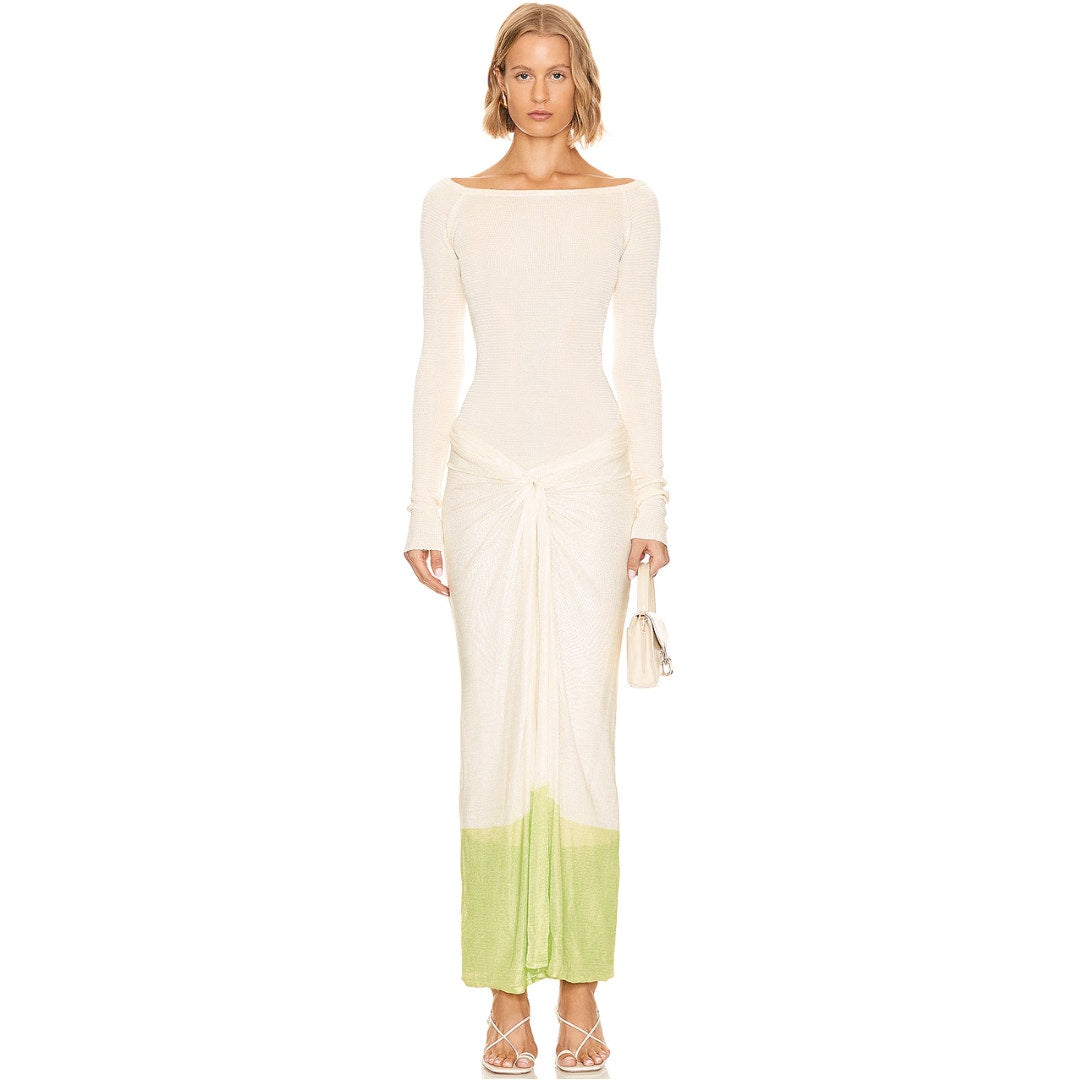 Baobab Amar Dress in White Lime NWT Size Small