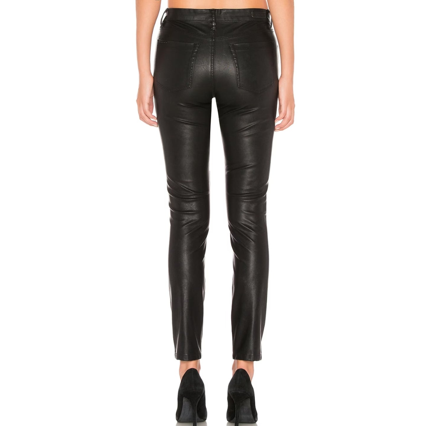 BLANKNYC Faux Leather Pant in Boom Bap Black NWT Size 29