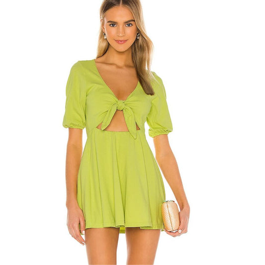 Lovers and Friends Tirzah Mini Dress in Pistachio Green NWT Size Small