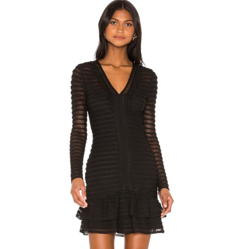 Parker Cozumel Dress in Black NWT Size 0