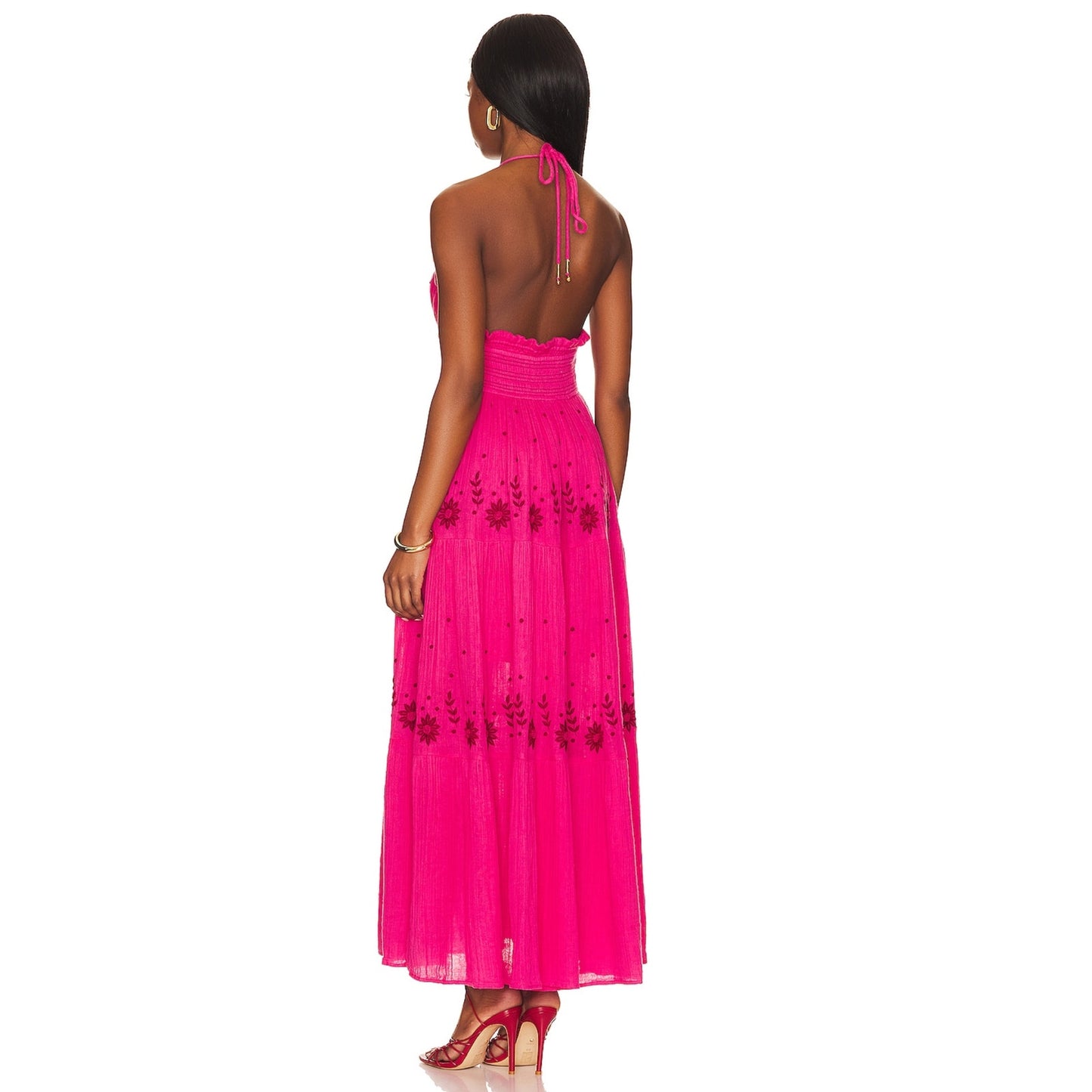 Free People Real Love Maxi Dress in Moxie Combo