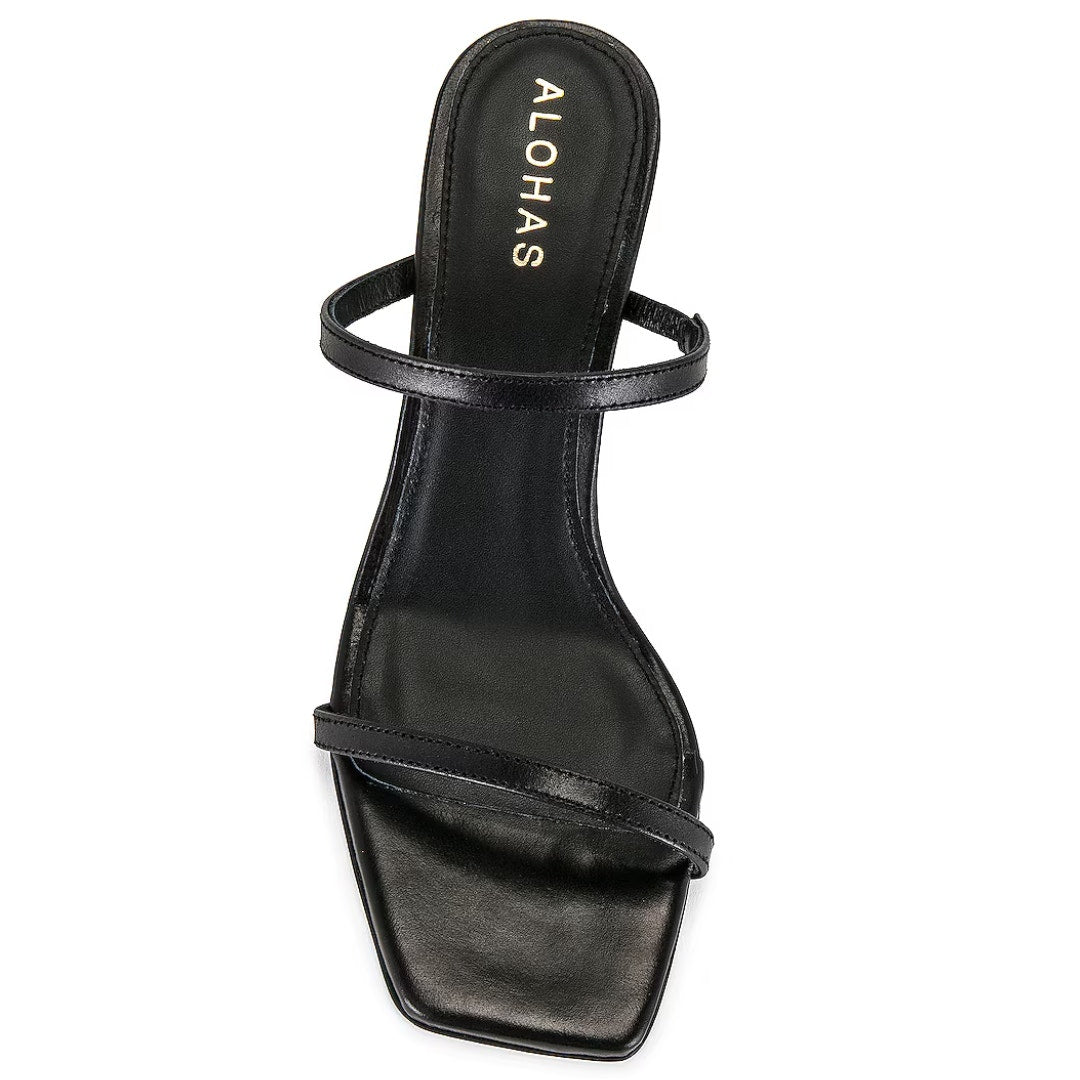 ALOHAS Cannes Sandal in Black Excellent Size 40 EU / Size 10 US