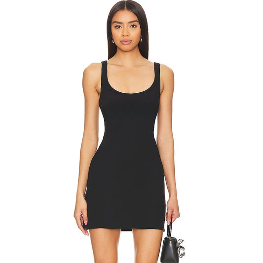 Lovers and Friends Abigail Tank Dress in Black NWT Size Small