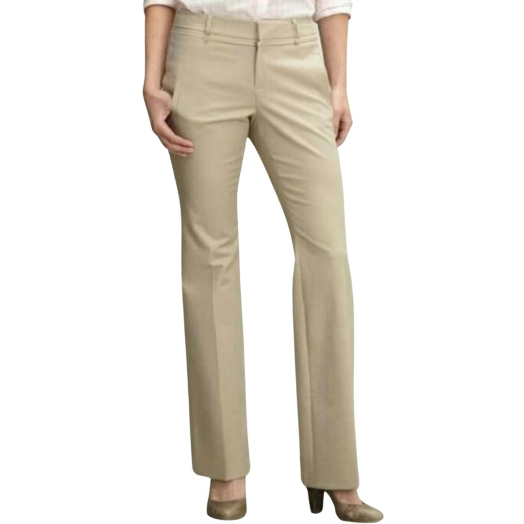 Banana Republic Martin Fit Pant in Khaki Size 4