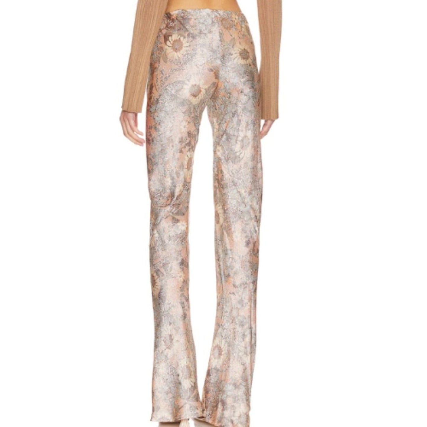 Bec + Bridge Nina Pant in Blush Jacquard NWT Size 12 US