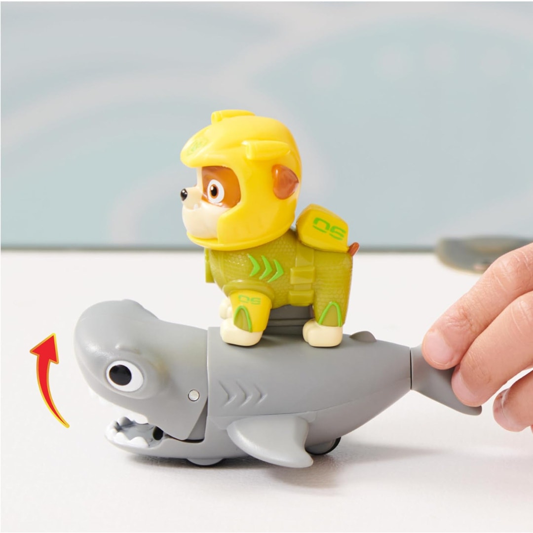 Paw Patrol, Aqua Pups Rubble and Hammerhead Action Figures Set New in Package