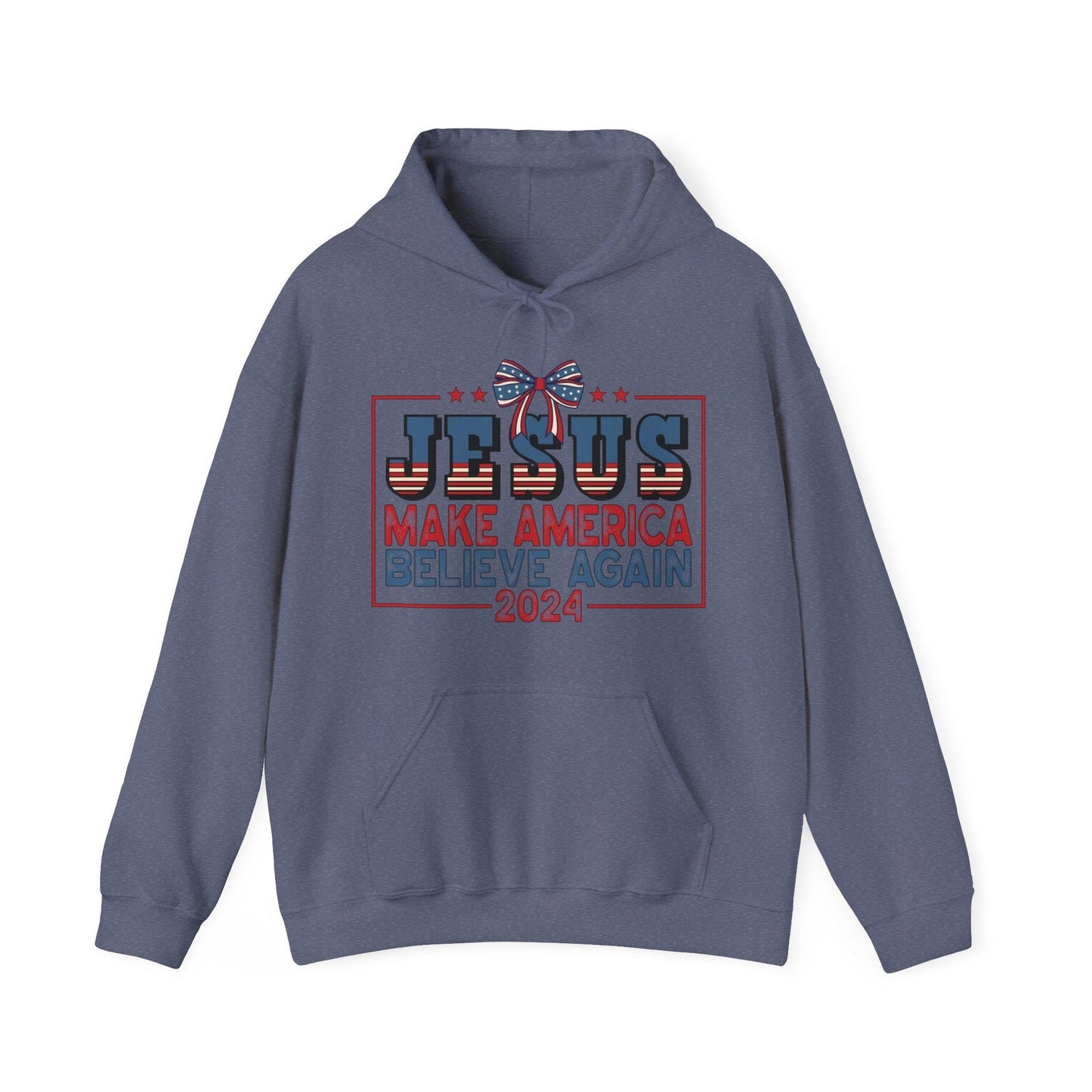 Jesus Make America Believe Again Comfy Hoodie Sizes Small to 5XL