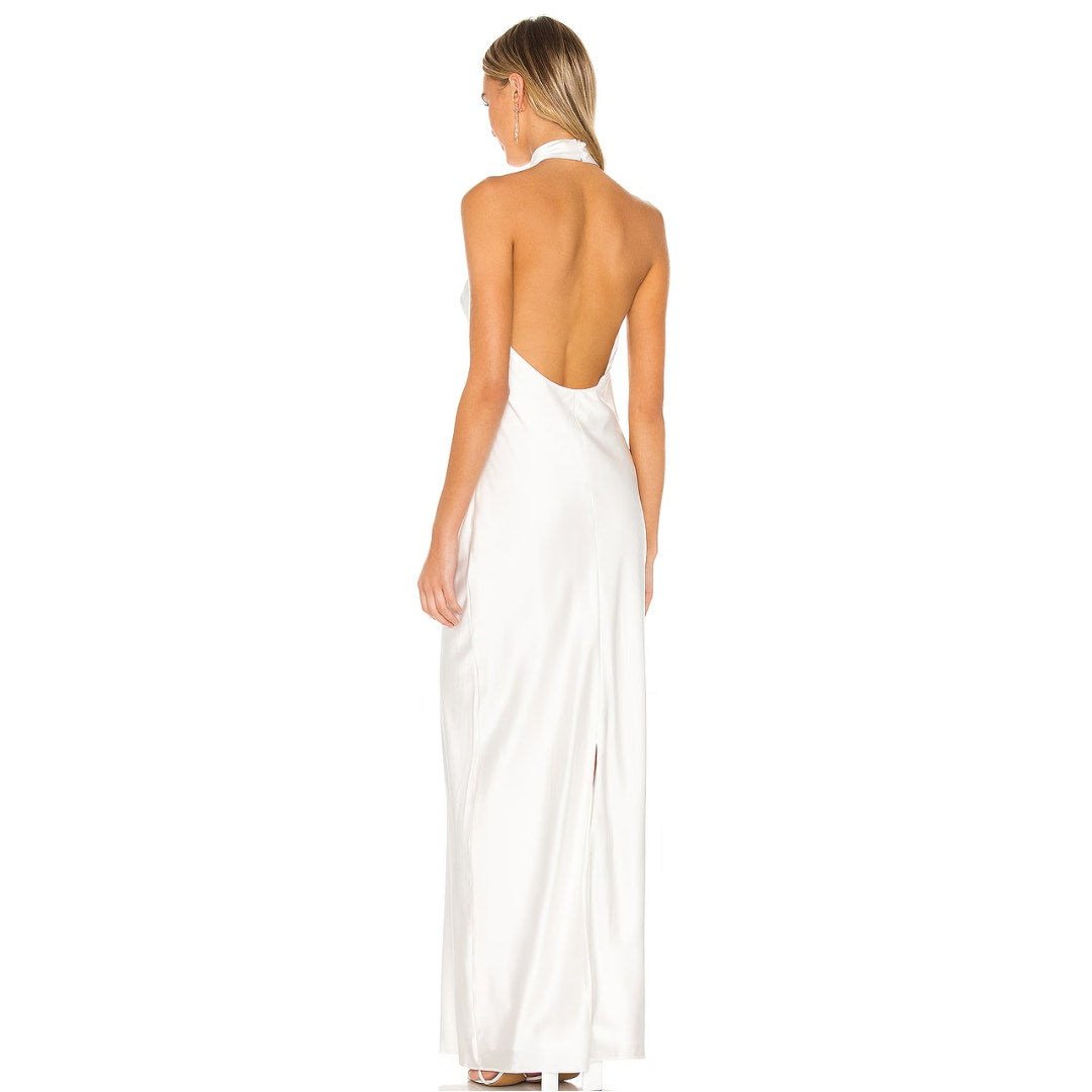 CAMI NYC The Issa Gown in White NWT Size Medium