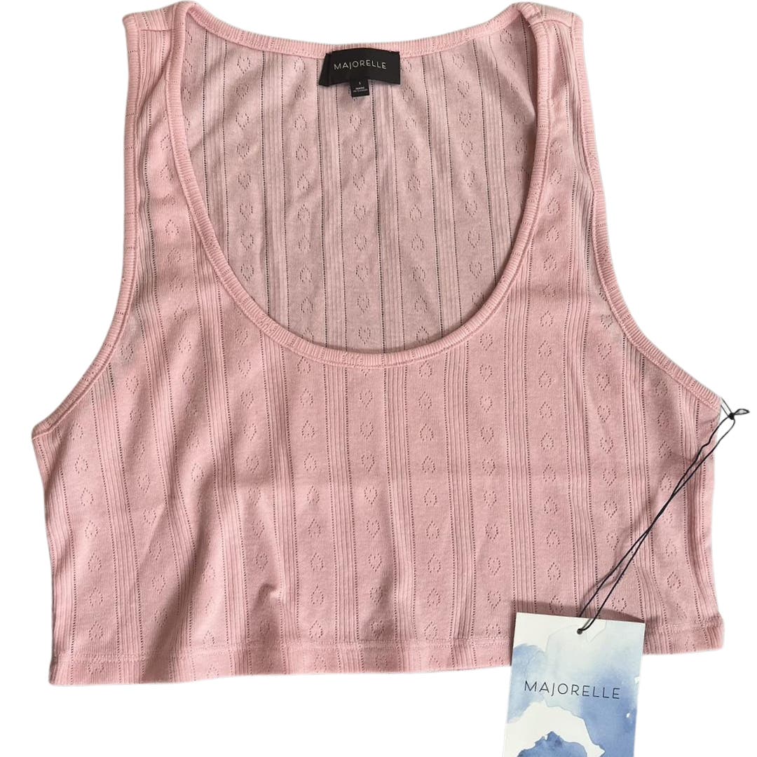 Majorelle Mia Tank Top in Baby Pink NWT Size Small