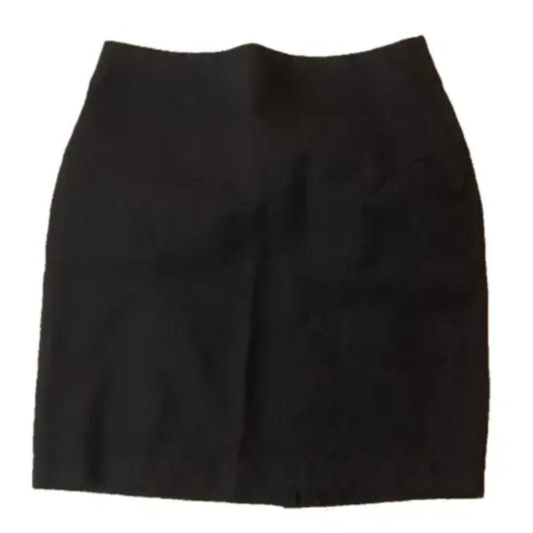 Banana Republic Black Pencil Mini Skirt in Black NWT Size 0