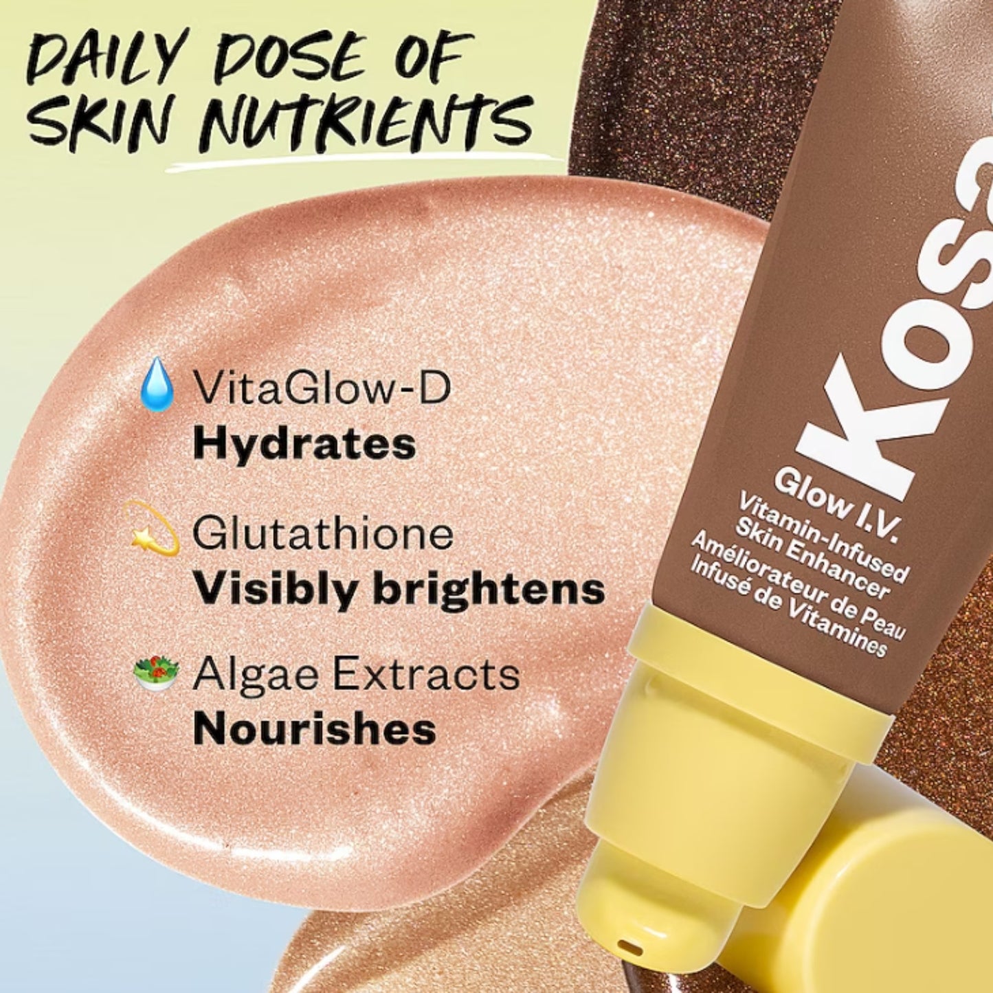 Kosas Glow I.V. Vitamin-Infused Skin Enhancer in Spark