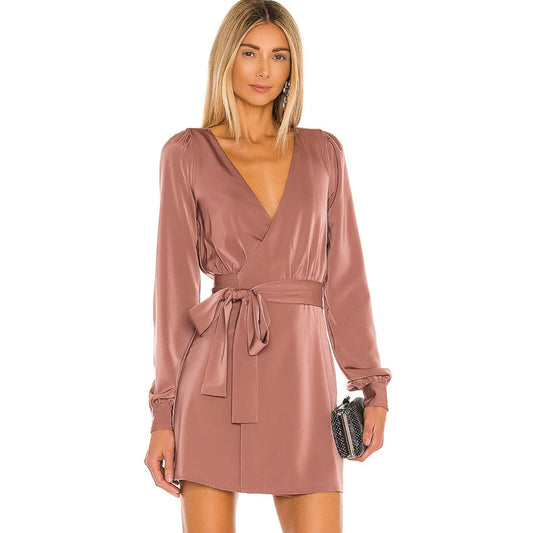 NBD Janet Mini Dress in Mauve NWT Size Small