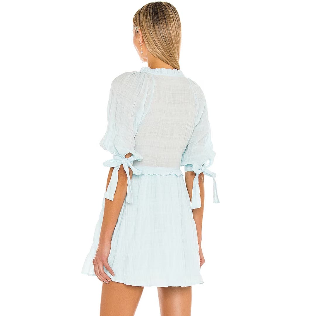 Lovers and Friends Finnegan Dress in Sky Blue NWT Size Small