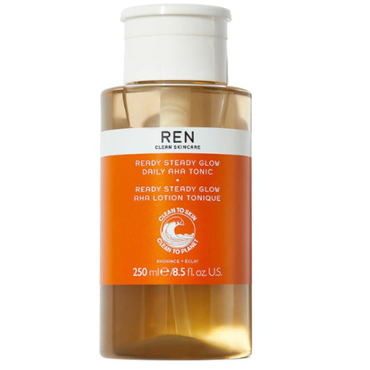 REN Clean Skincare Ready, Set, Glow Daily AHA Tonic