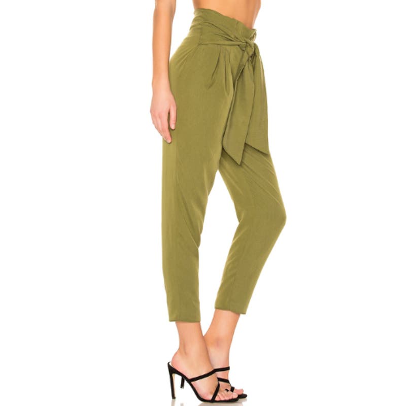 House of Harlow x REVOLVE Leland Pant in Olive NWT Size Small