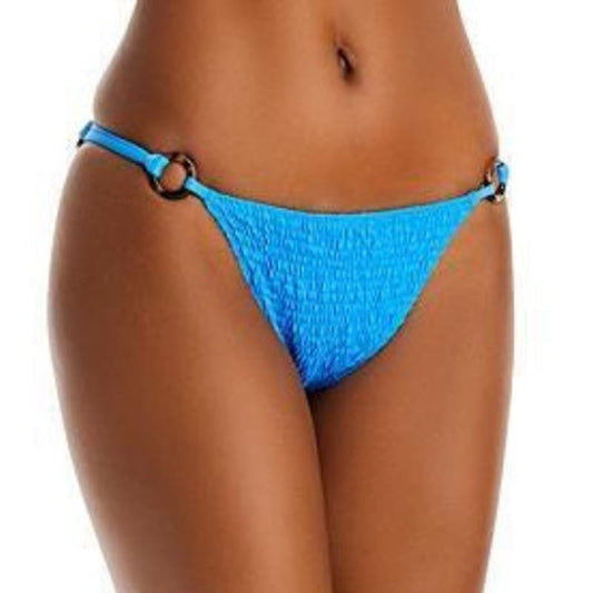 Palm Swimwear Smocked Swim Bottom in Cerulean Blue NWT Size 2