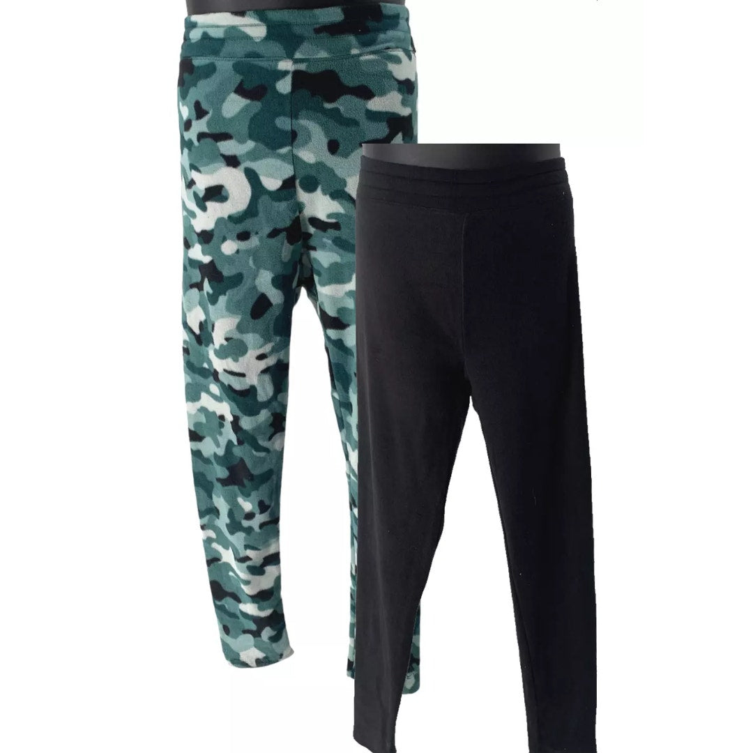 Cuddl Duds Fleecewear Stretch Leggings Camo NEW Size Small