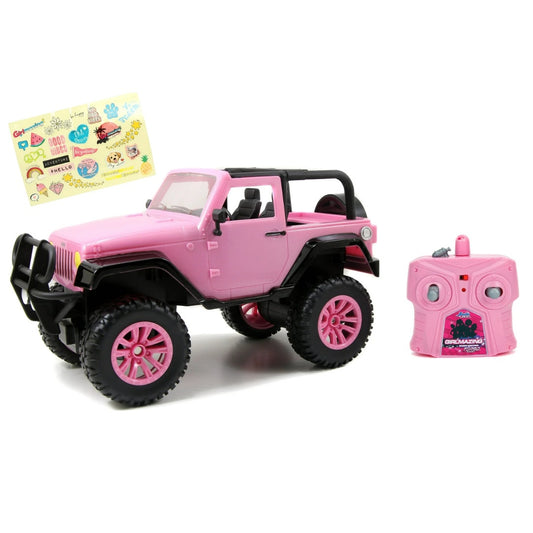 Girlmazing Jeep Wrangler Pink Remote Control Car New In Box