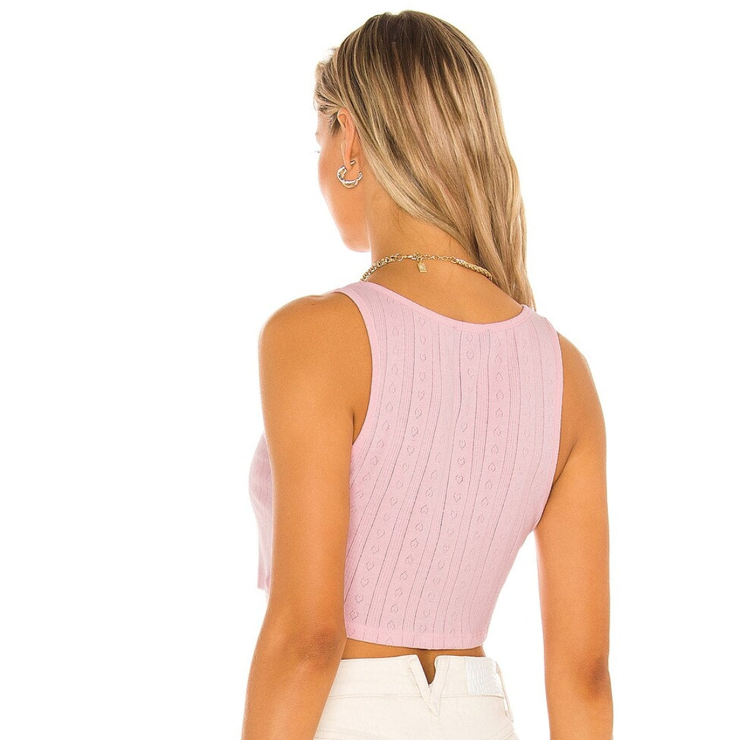 Majorelle Mia Tank Top in Baby Pink NWT Size Small