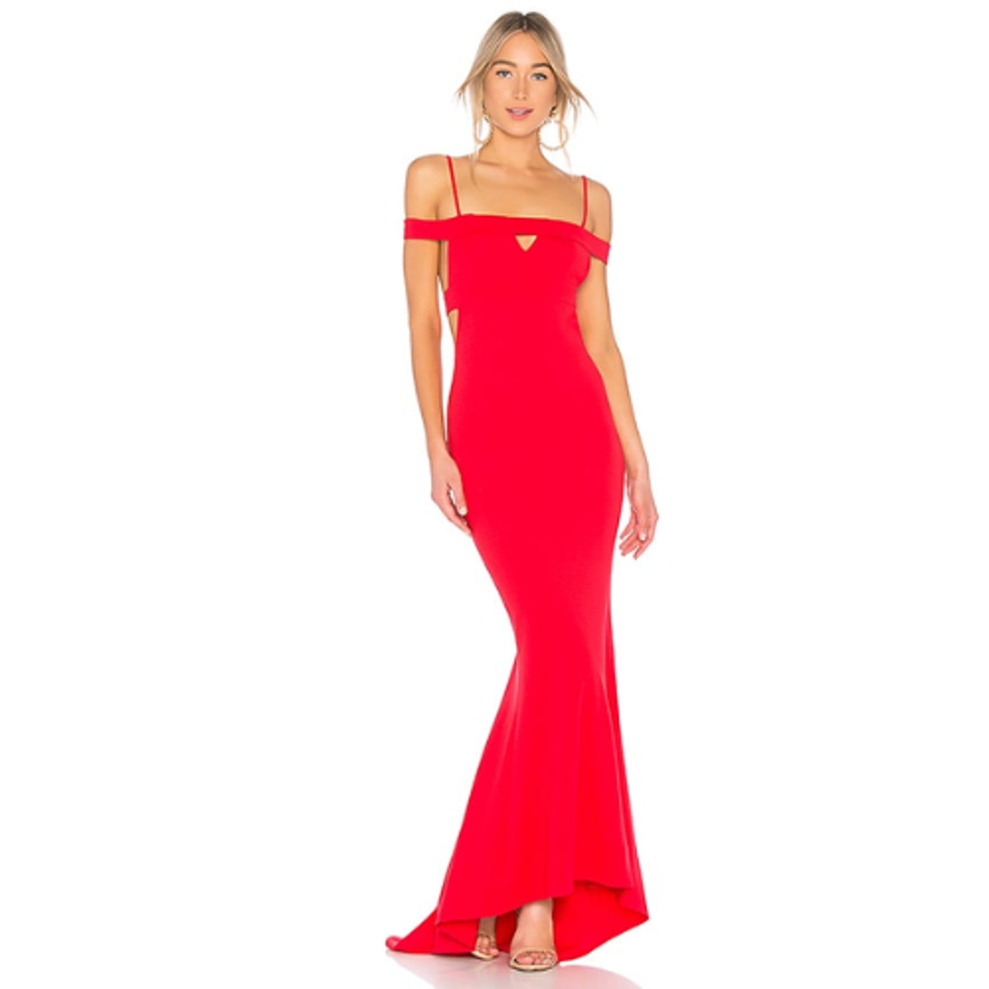 Lovers + Friends CeCe Gown in Red NWT Size Small