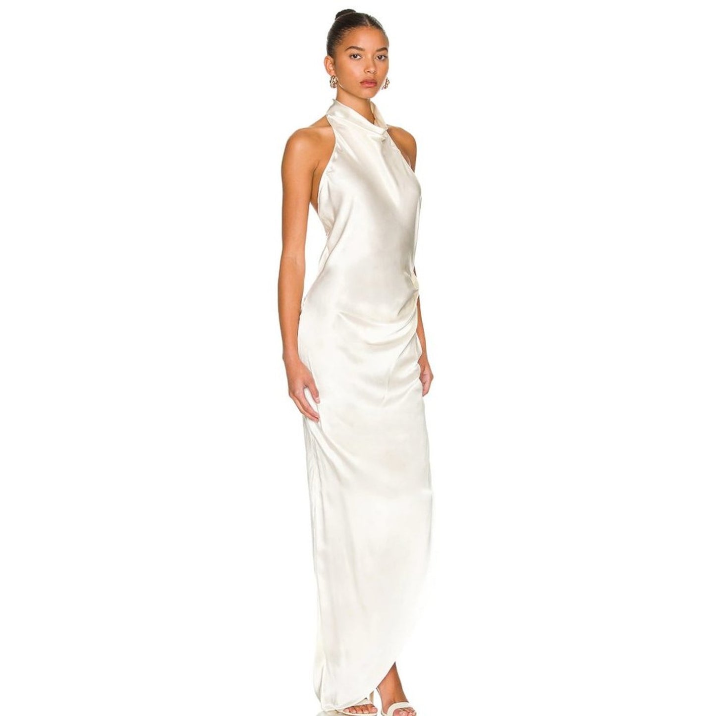 Amanda Uprichard X REVOLVE Samba Gown in Ivory Small