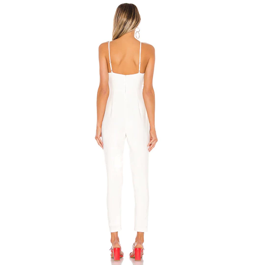 Lovers and Friends Norrie Jumpsuit in White NWT Size Small