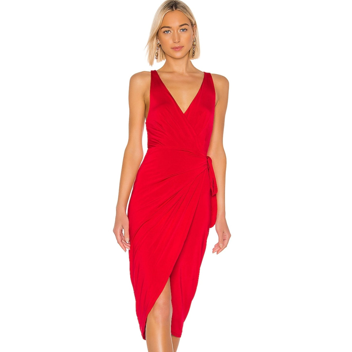 NBD x Naven Summer Dress in Candy Apple Red NWT Size XS