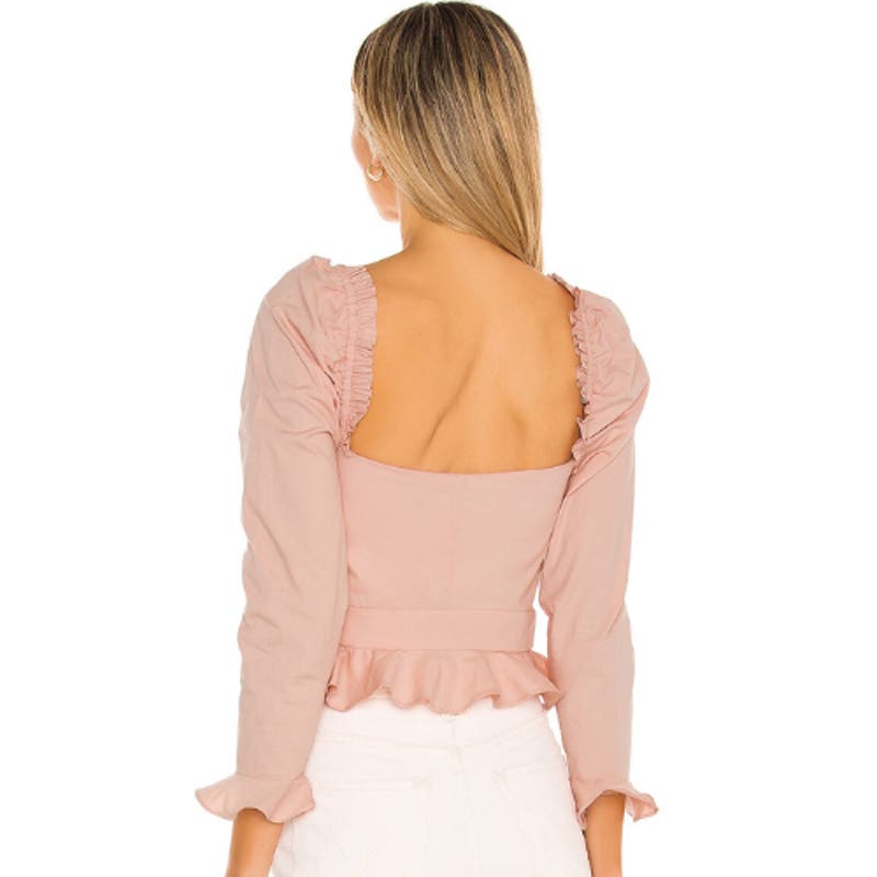 MAJORELLE Corie Top in Baby Blush NWOT Size XS