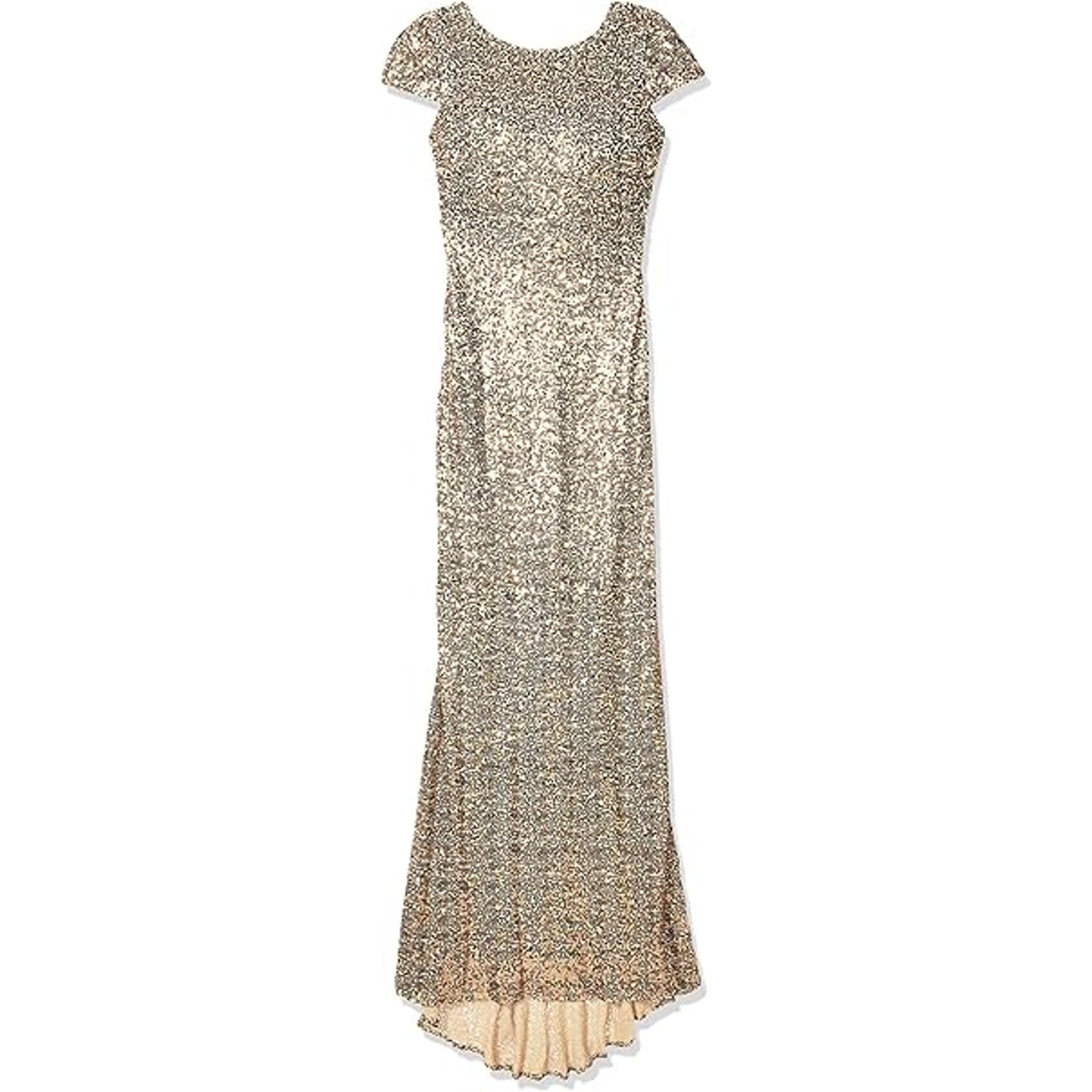 Badgley Mischka Night at the Oscars Gown in Gold Size 6