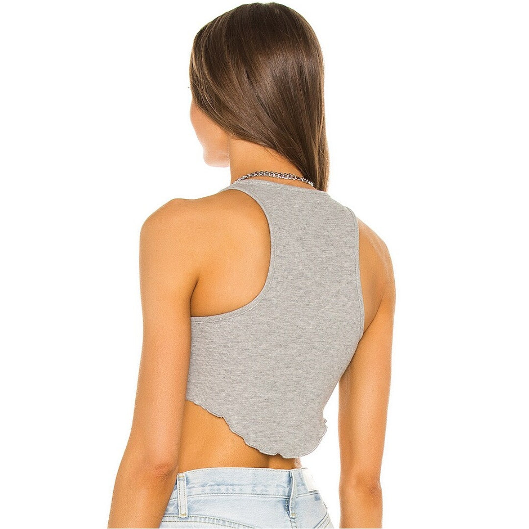 Revolve h:ours Therma Tank in Heathered Grey NWT Size Small