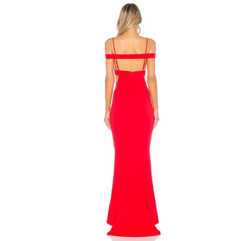 Lovers + Friends CeCe Gown in Red NWT Size Small