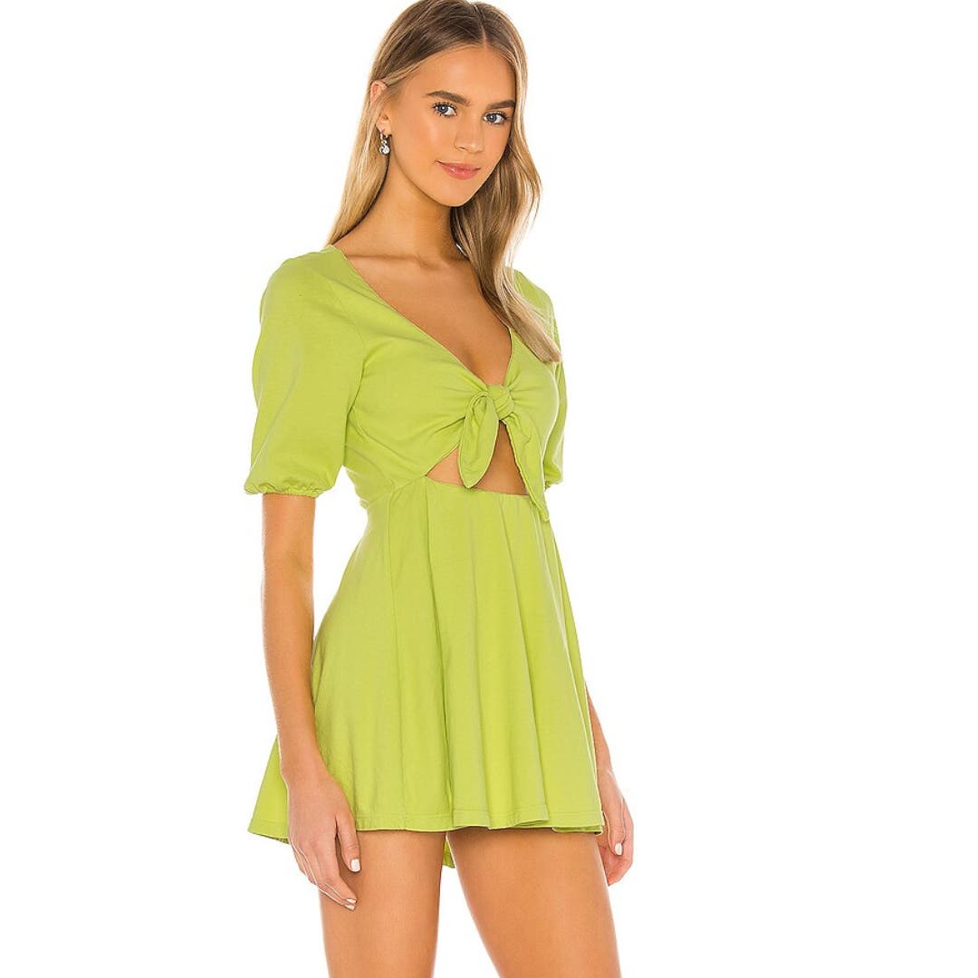 Lovers and Friends Tirzah Mini Dress in Pistachio Green NWT Size Small