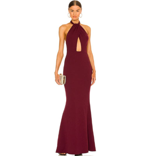 Katie May Petra Gown in Sangria NWT Size XL