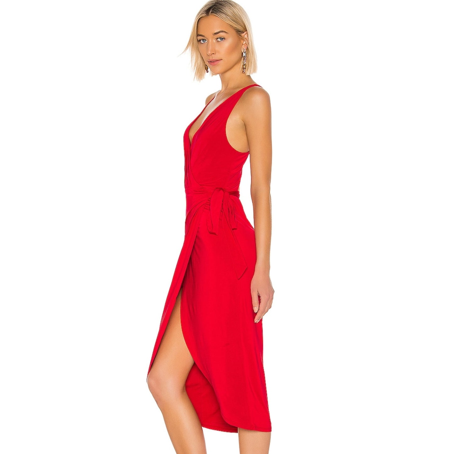 NBD x Naven Summer Dress in Candy Apple Red NWT Size XS