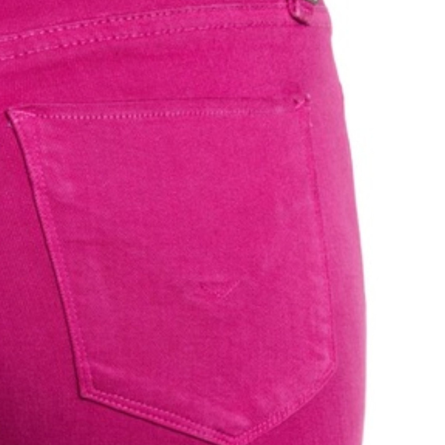 Hudson Nico Ankle Skinny Jean in Barbie Pink Size 25