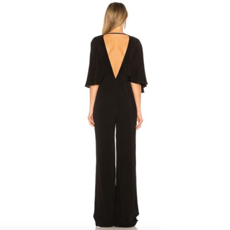 Lovers and Friends Harper Jumpsuit in Black NWT Size Small