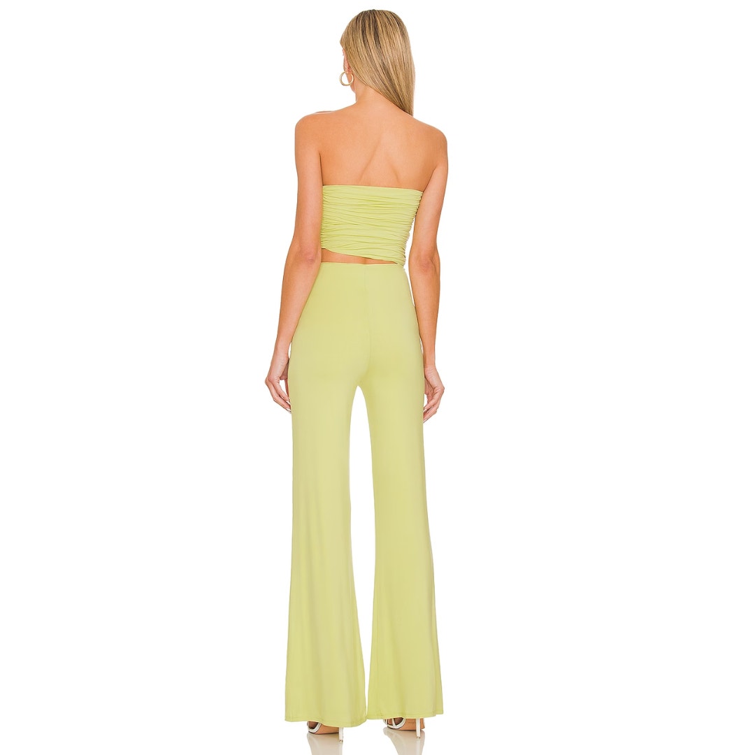 House of Harlow 1960 x REVOLVE Sosa Jumpsuit in Lime NWT Size XS