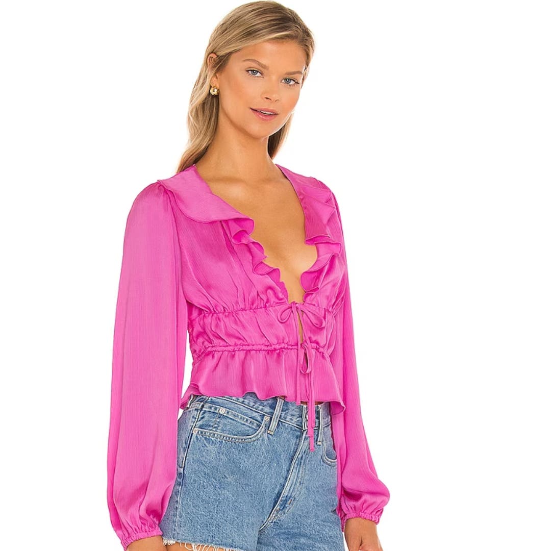 Lovers & Friends Aries Top in Pink NWT Size Small