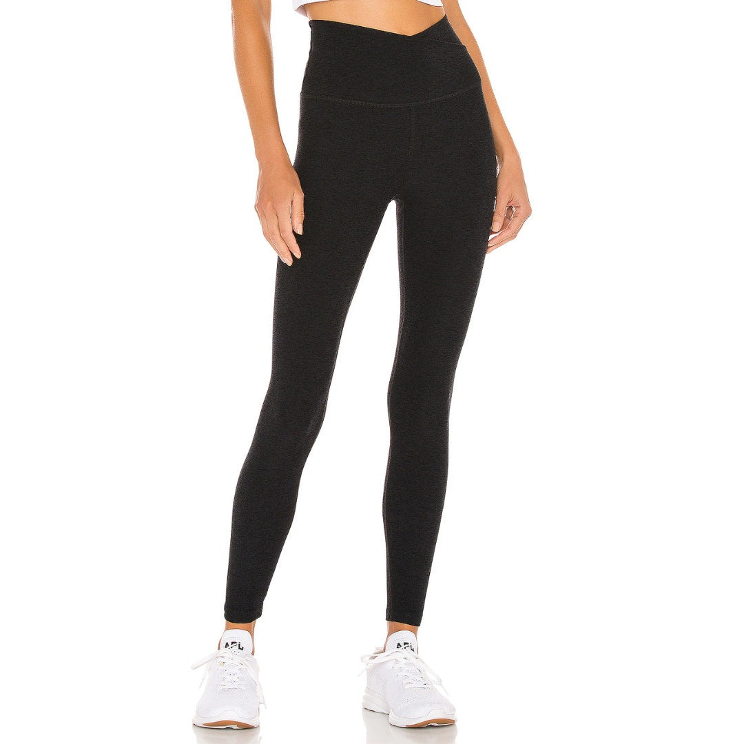 Beyond Yoga Spacedye At Your Leisure High Waisted Legging Darkest Night XS