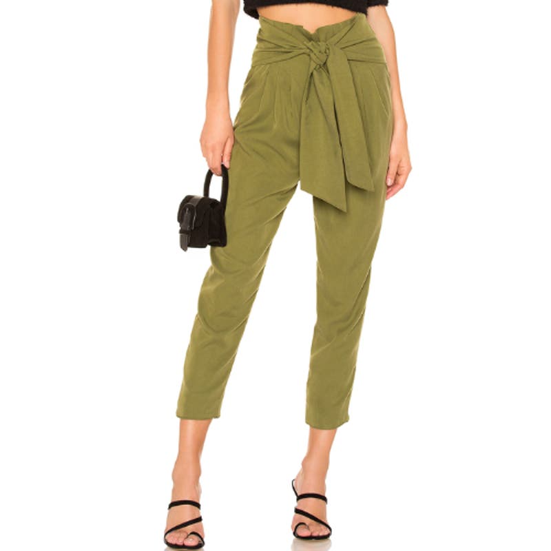 House of Harlow x REVOLVE Leland Pant in Olive NWT Size Small