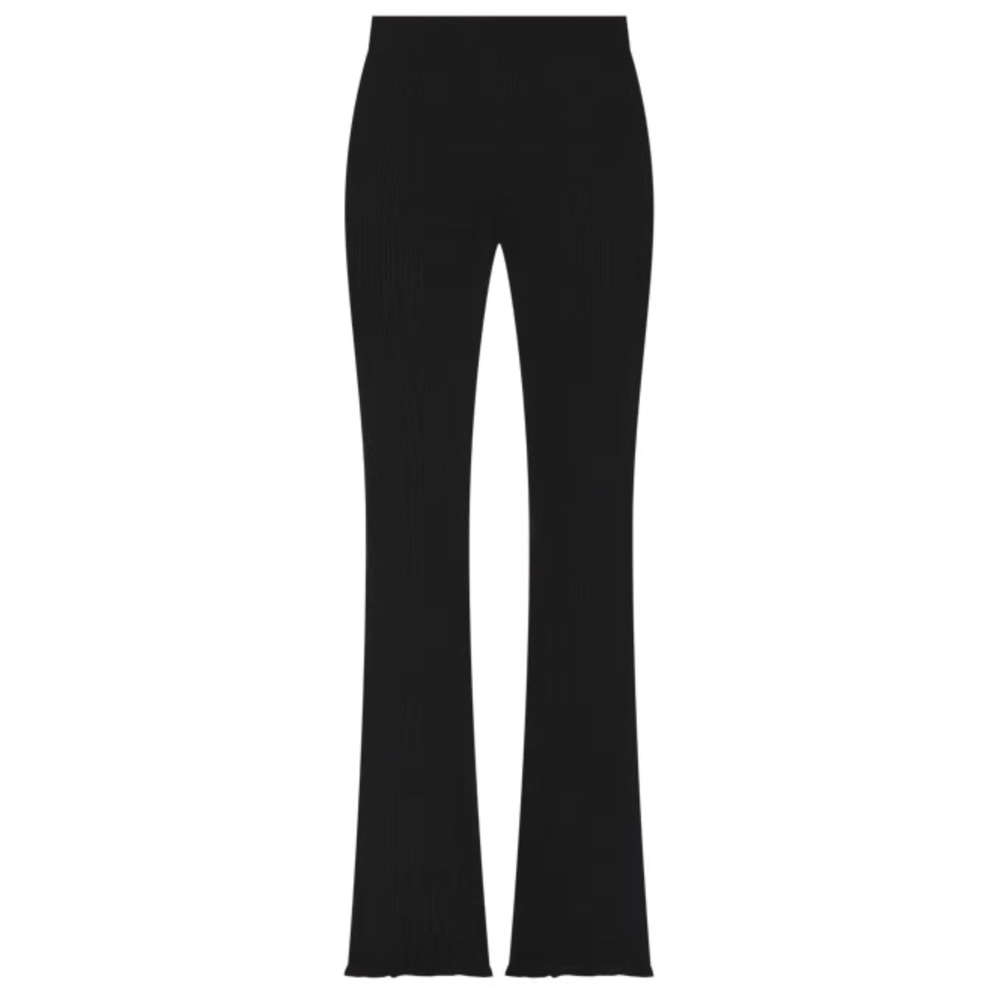 Danielle Bernstein Variegated Rib Pant in Black NWT Size Small