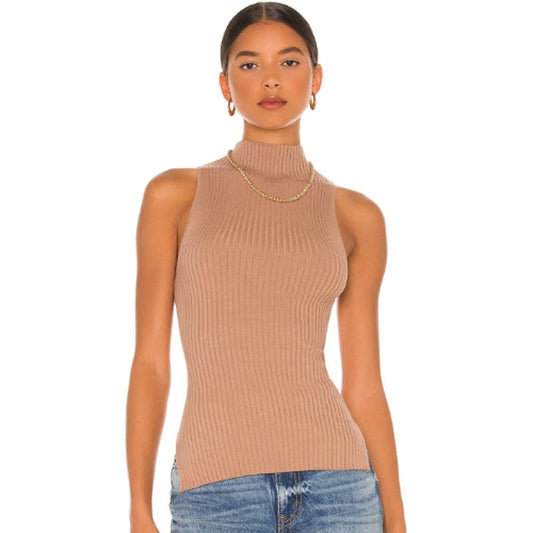 Song of Style Sandra Top in Camel NWT Size Small