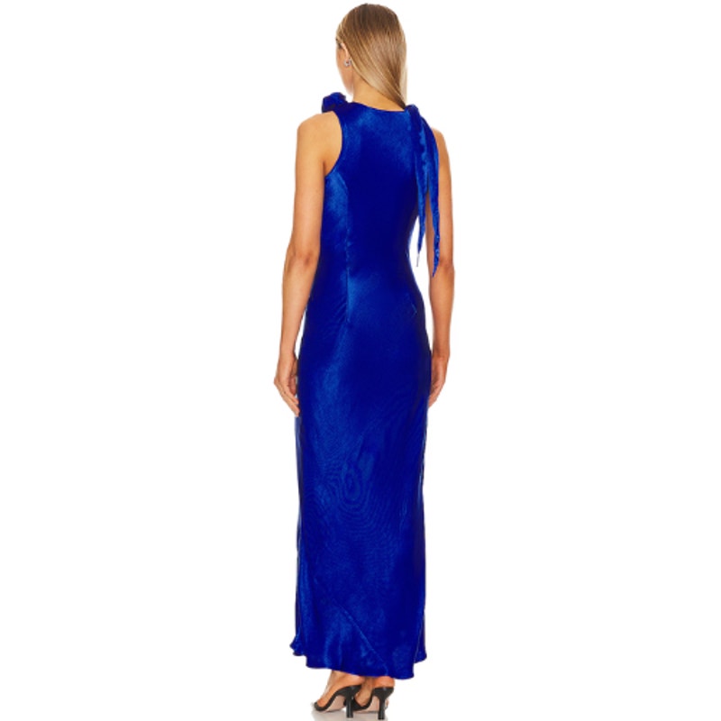 Bardot Reese Midi Maxi Dress in Cobalt NWT Size 12