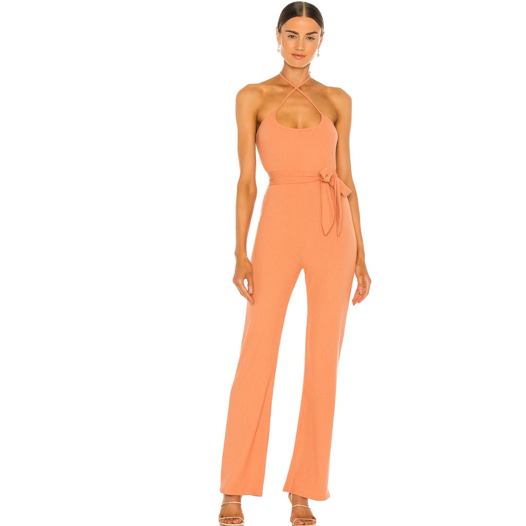 Lovers and Friends Langley Jumpsuit in Ginger NWT Size Small