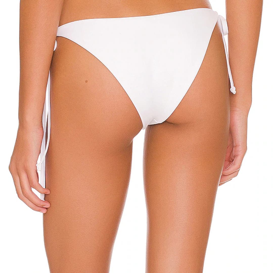 Superdown Pamela 2 Piece Bikini Top & Bottom in White NWT Size Small