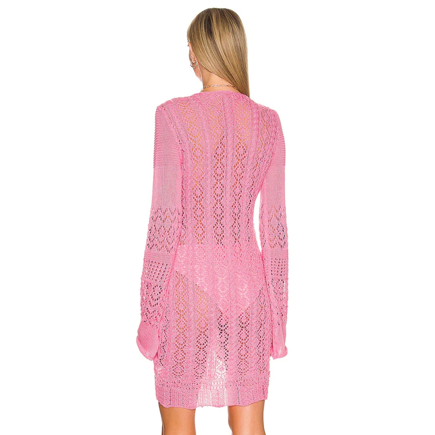 SNDYS Fate Mini Dress in Pink NWT Size Small